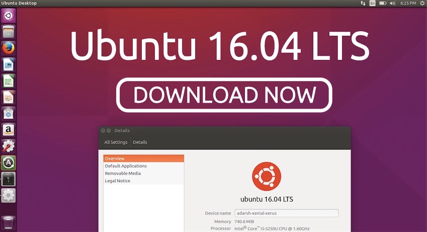 Ubuntu 16.04 lts